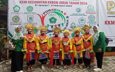 MI AL-FAKHRIYYAH mengikuti kegiatan PORSEMA KKMI Kebon Jeruk Tahun 2024